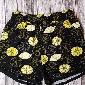 New Mix Harem Buttery Soft with Lemon Print